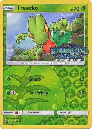 Treecko (8/168) (Toys R Us Exclusive) [Sun & Moon: Celestial Storm] | Galaxy Games LLC