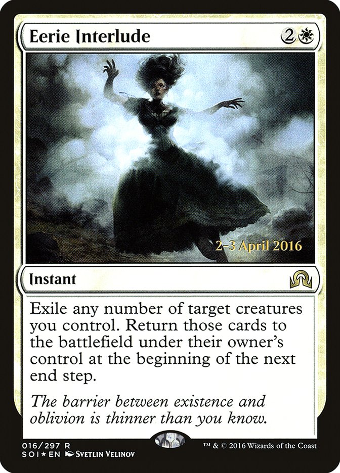 Eerie Interlude [Shadows over Innistrad Prerelease Promos] | Galaxy Games LLC