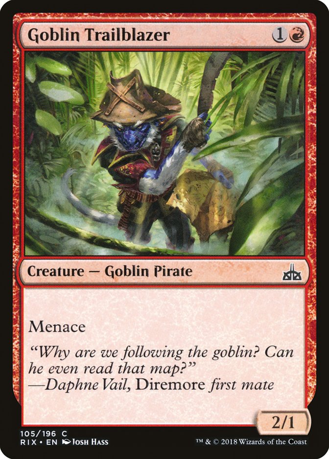 Goblin Trailblazer [Rivals of Ixalan] | Galaxy Games LLC