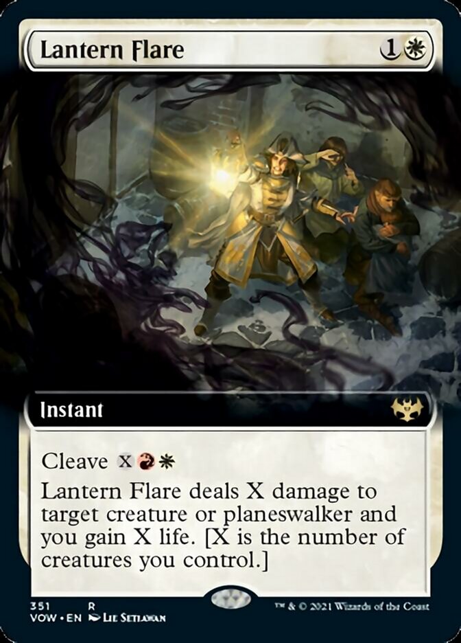 Lantern Flare (Extended Art) [Innistrad: Crimson Vow] | Galaxy Games LLC