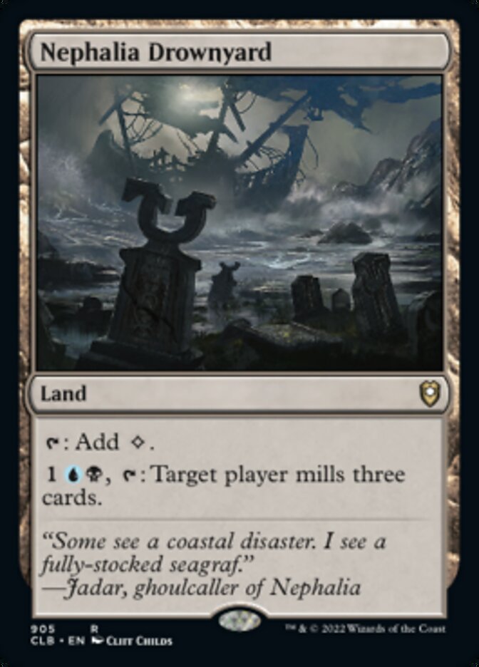 Nephalia Drownyard [Commander Legends: Battle for Baldur's Gate] | Galaxy Games LLC
