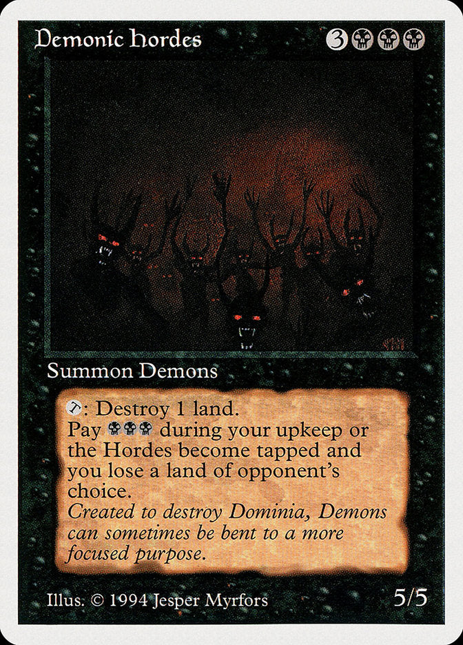 Demonic Hordes [Summer Magic / Edgar] | Galaxy Games LLC