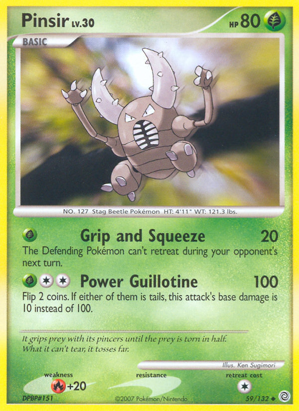 Pinsir (59/132) [Diamond & Pearl: Secret Wonders] | Galaxy Games LLC