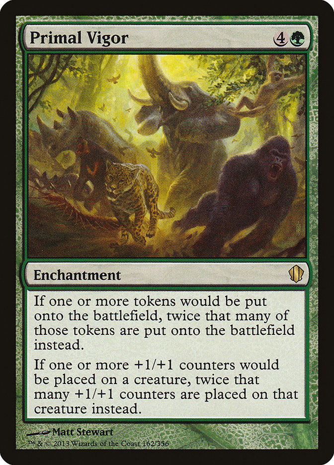 Primal Vigor [Commander 2013] | Galaxy Games LLC