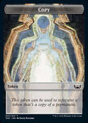 Demon // Copy Double-sided Token [Streets of New Capenna Commander Tokens] | Galaxy Games LLC