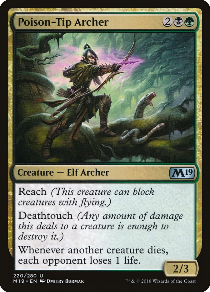 Poison-Tip Archer [Core Set 2019] | Galaxy Games LLC