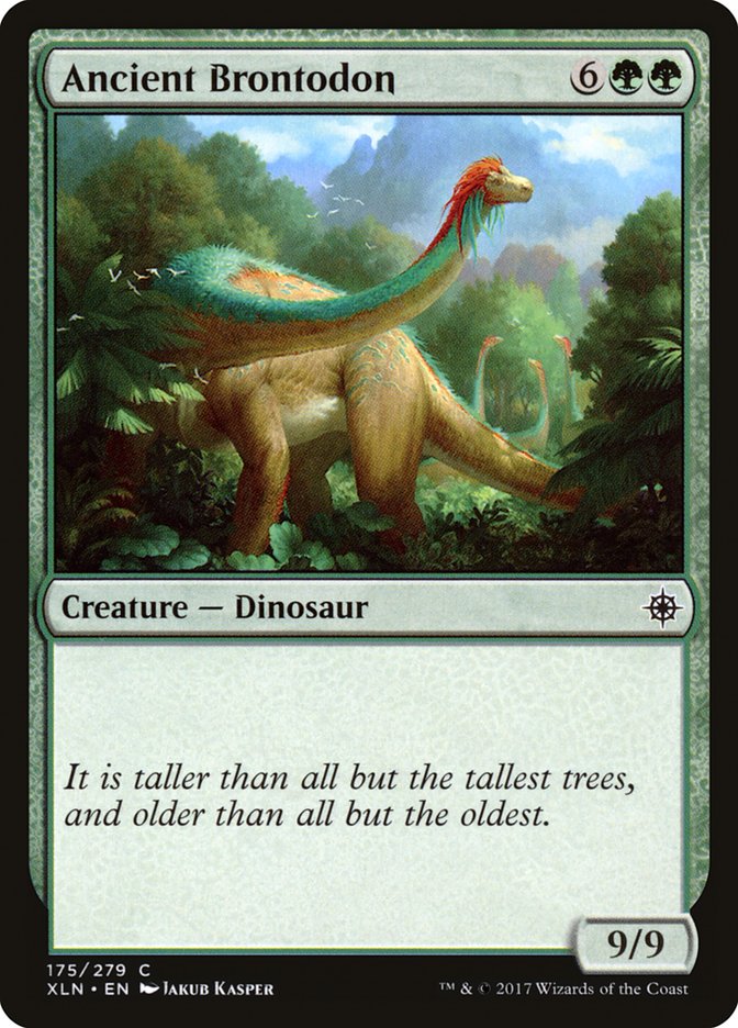 Ancient Brontodon [Ixalan] | Galaxy Games LLC