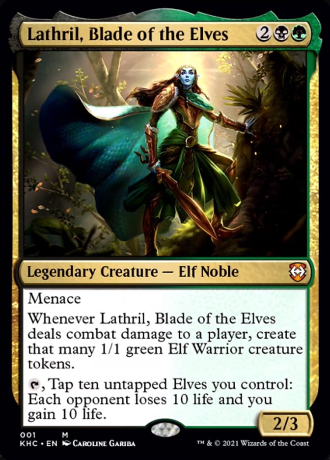 Lathril, Blade of the Elves [Kaldheim Commander] | Galaxy Games LLC