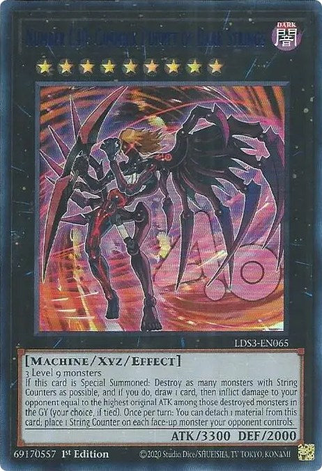 Number C40: Gimmick Puppet of Dark Strings (Blue) [LDS3-EN065] Ultra Rare | Galaxy Games LLC