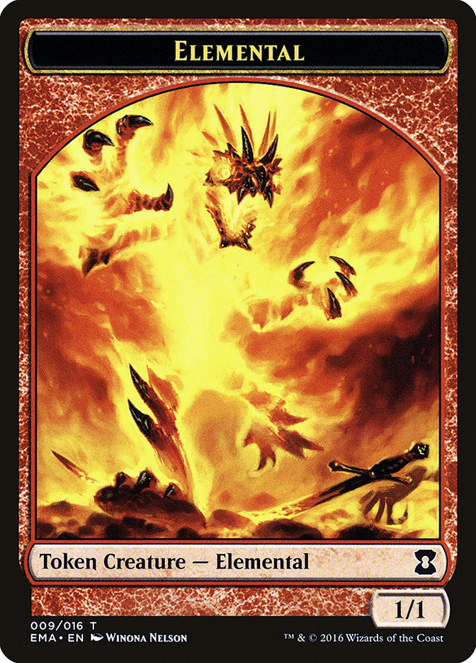 Elemental Token (009/016) [Eternal Masters Tokens] | Galaxy Games LLC