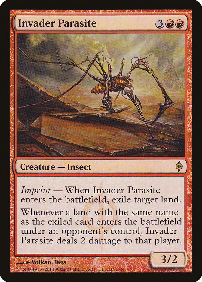 Invader Parasite [New Phyrexia] | Galaxy Games LLC