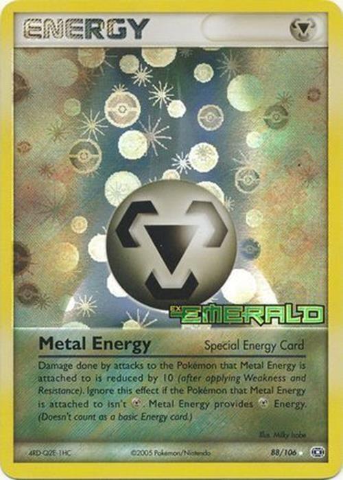 Metal Energy (88/106) (Stamped) [EX: Emerald] | Galaxy Games LLC