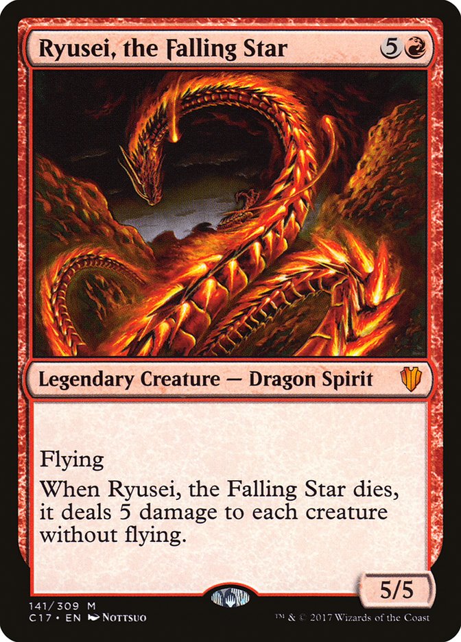 Ryusei, the Falling Star [Commander 2017] | Galaxy Games LLC