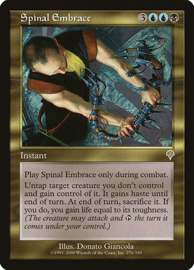 Spinal Embrace [Invasion] | Galaxy Games LLC