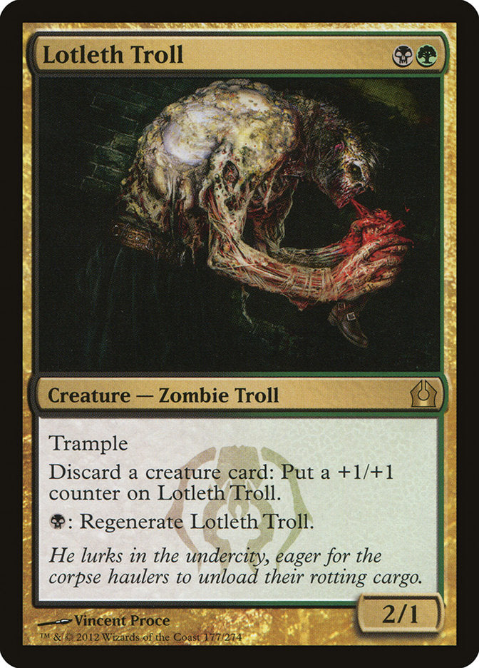 Lotleth Troll [Return to Ravnica] | Galaxy Games LLC