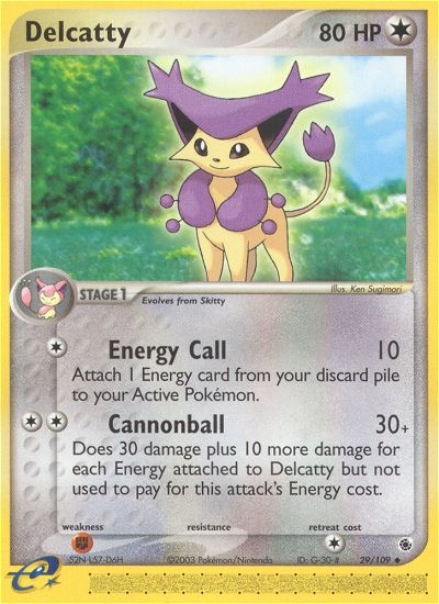 Delcatty (29/109) [EX: Ruby & Sapphire] | Galaxy Games LLC