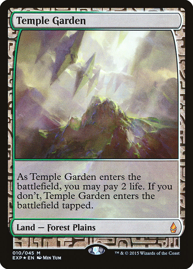 Temple Garden [Zendikar Expeditions] | Galaxy Games LLC