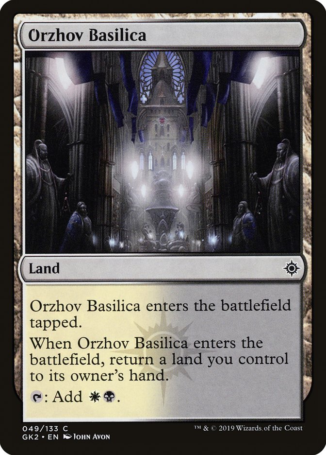 Orzhov Basilica [Ravnica Allegiance Guild Kit] | Galaxy Games LLC