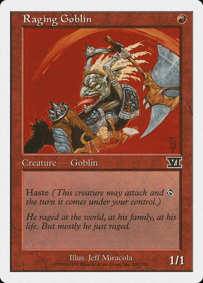 Raging Goblin [Classic Sixth Edition] | Galaxy Games LLC