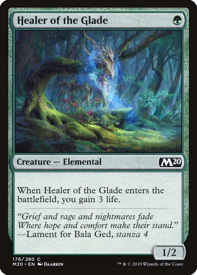 Healer of the Glade [Core Set 2020] | Galaxy Games LLC