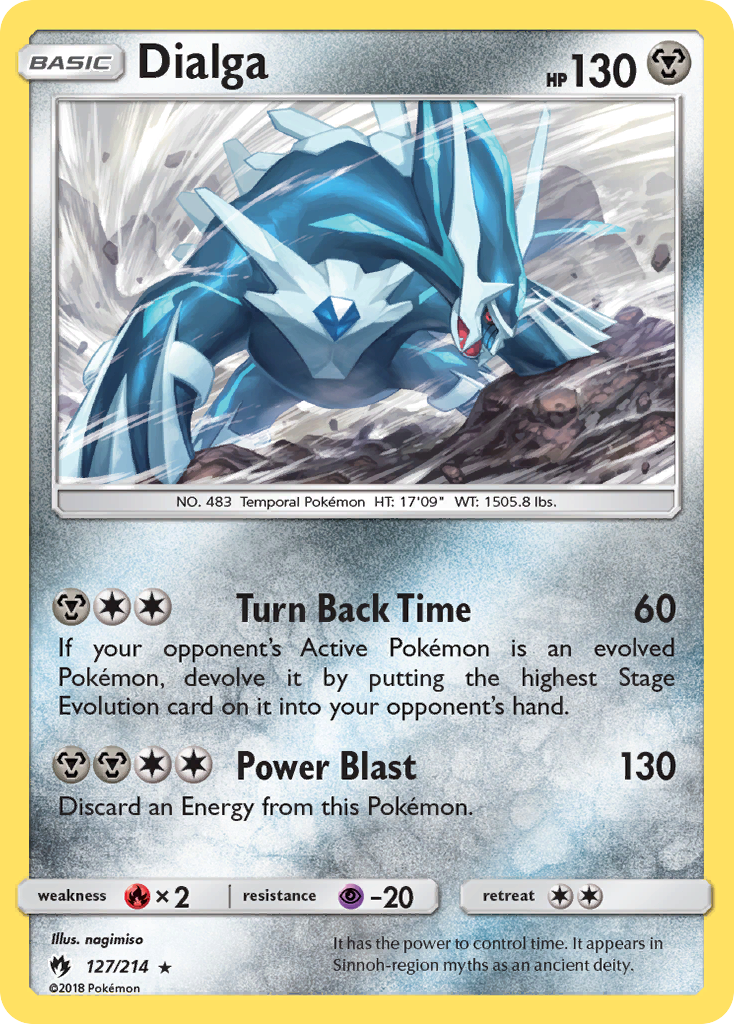 Dialga (127/214) [Sun & Moon: Lost Thunder] | Galaxy Games LLC