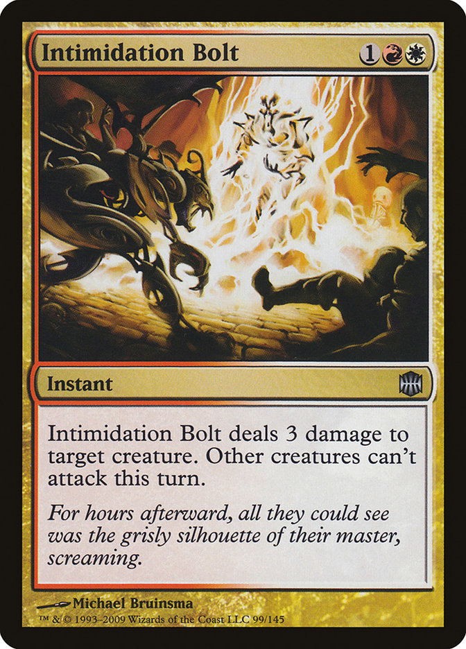 Intimidation Bolt [Alara Reborn] | Galaxy Games LLC