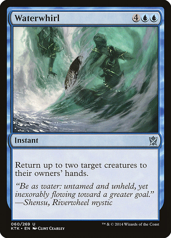 Waterwhirl [Khans of Tarkir] | Galaxy Games LLC