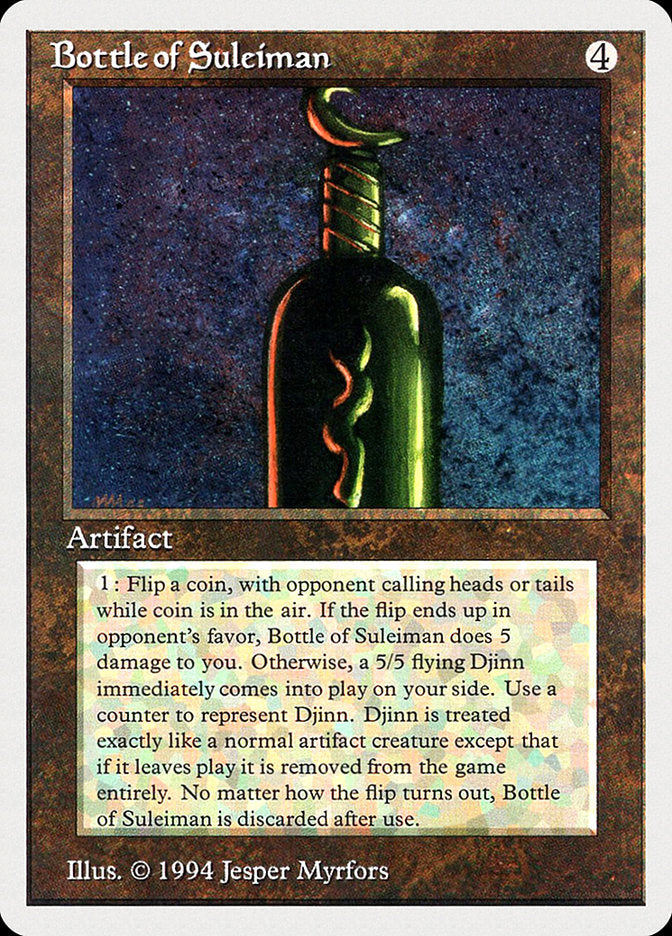 Bottle of Suleiman [Summer Magic / Edgar] | Galaxy Games LLC