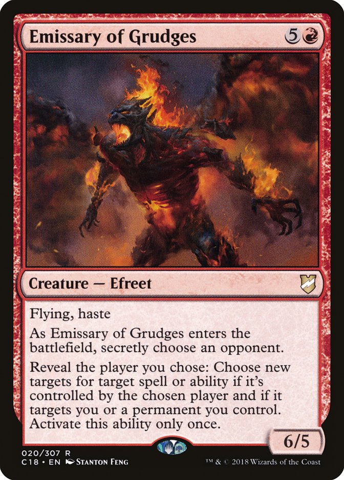 Emissary of Grudges [Commander 2018] | Galaxy Games LLC