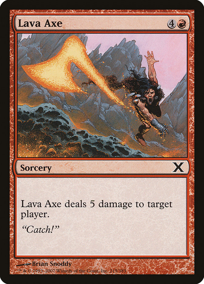 Lava Axe [Tenth Edition] | Galaxy Games LLC