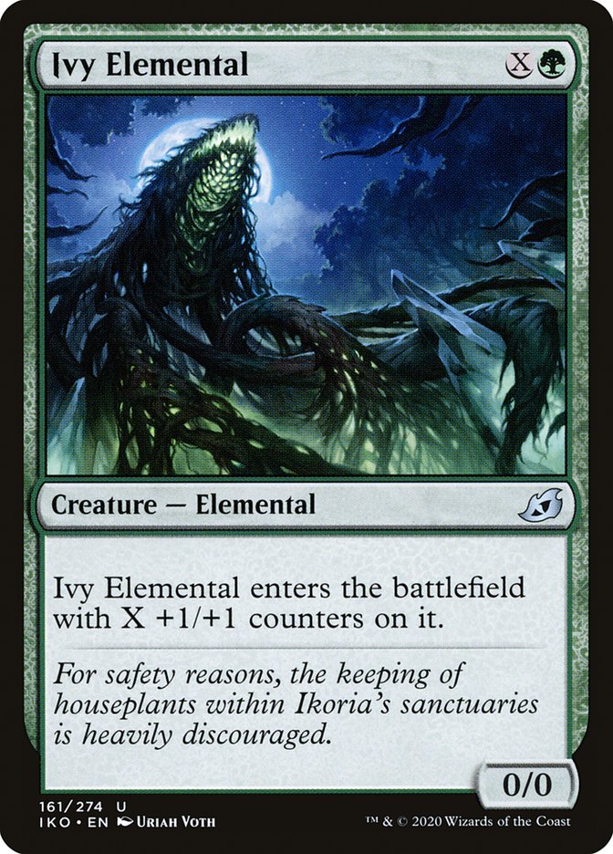 Ivy Elemental [Ikoria: Lair of Behemoths] | Galaxy Games LLC