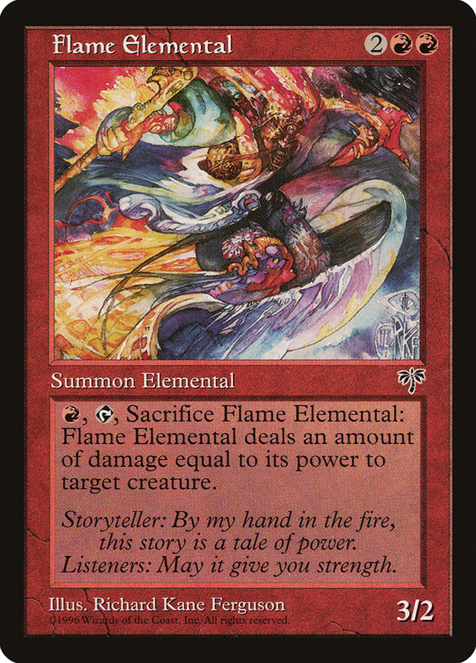 Flame Elemental [Mirage] | Galaxy Games LLC