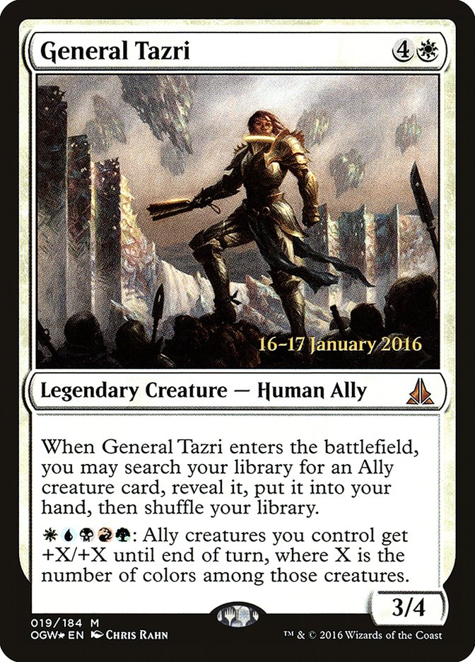 General Tazri [Oath of the Gatewatch Prerelease Promos] | Galaxy Games LLC