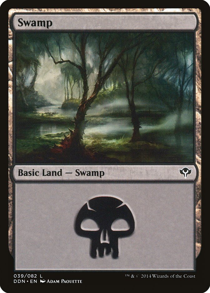 Swamp (39) [Duel Decks: Speed vs. Cunning] | Galaxy Games LLC