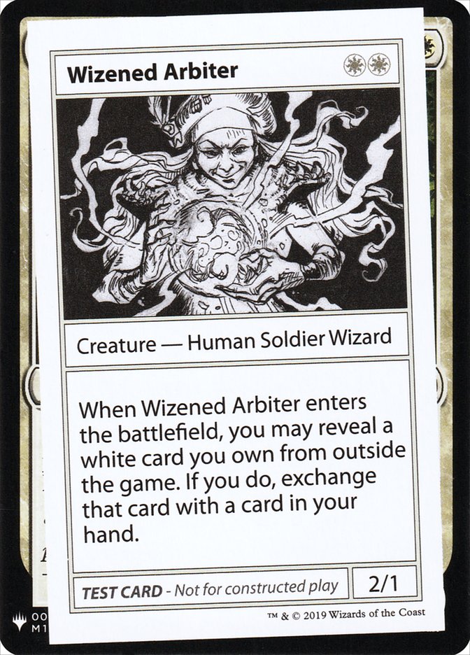 Wizened Arbiter [Mystery Booster Playtest Cards] | Galaxy Games LLC