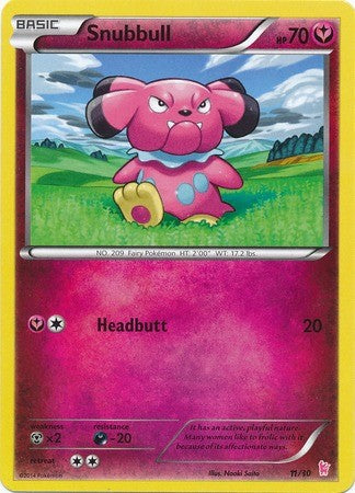 Snubbull (11/30) [XY: Trainer Kit - Sylveon] | Galaxy Games LLC