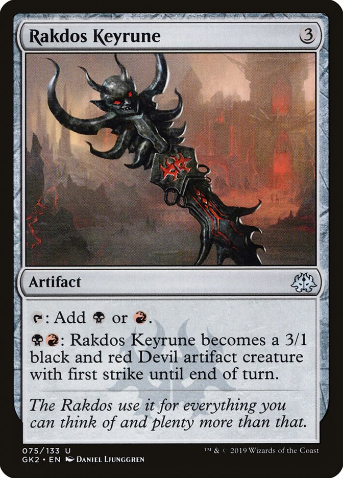 Rakdos Keyrune [Ravnica Allegiance Guild Kit] | Galaxy Games LLC