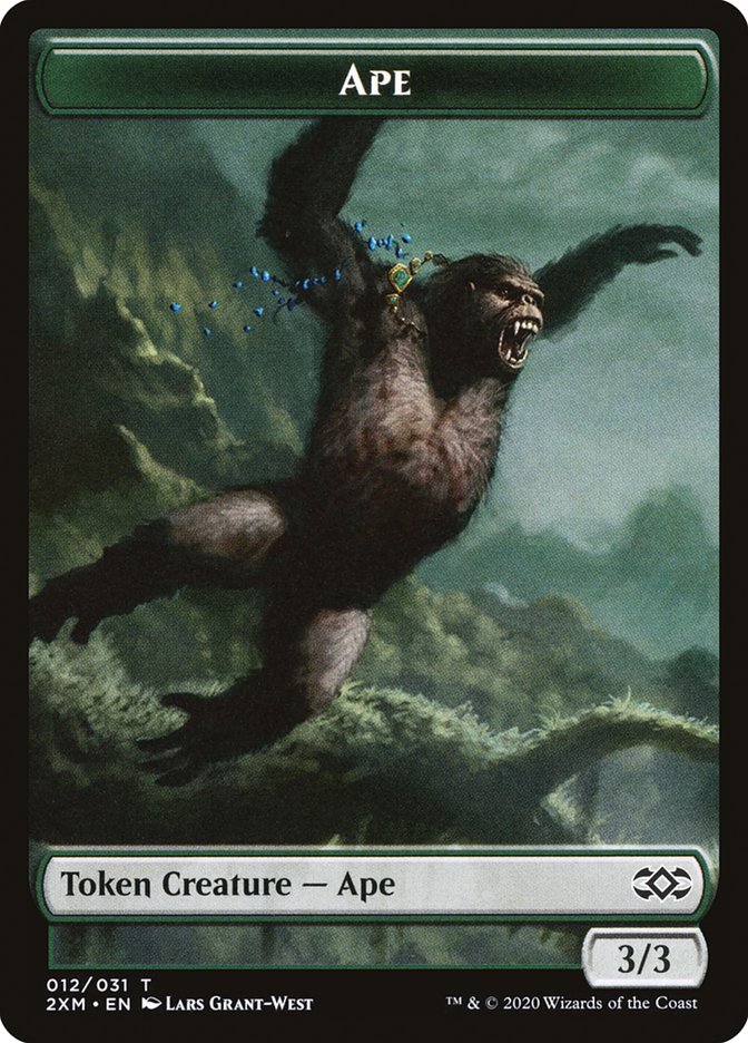 Ape Token [Double Masters Tokens] | Galaxy Games LLC