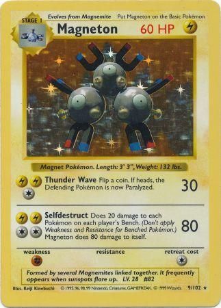 Magneton (9/102) [Base Set Shadowless Unlimited] | Galaxy Games LLC