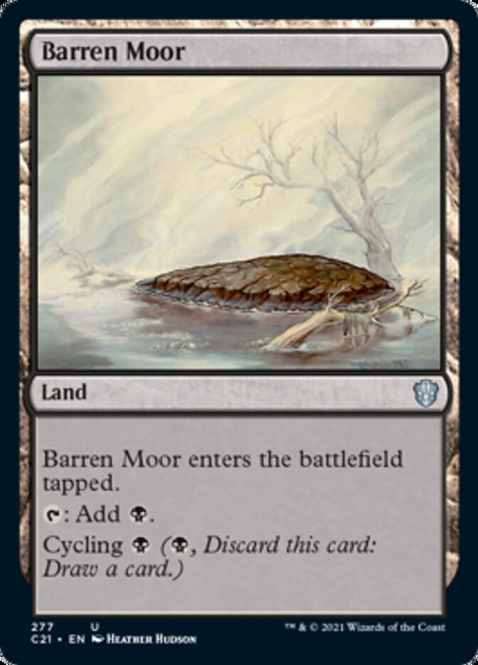 Barren Moor [Commander 2021] | Galaxy Games LLC