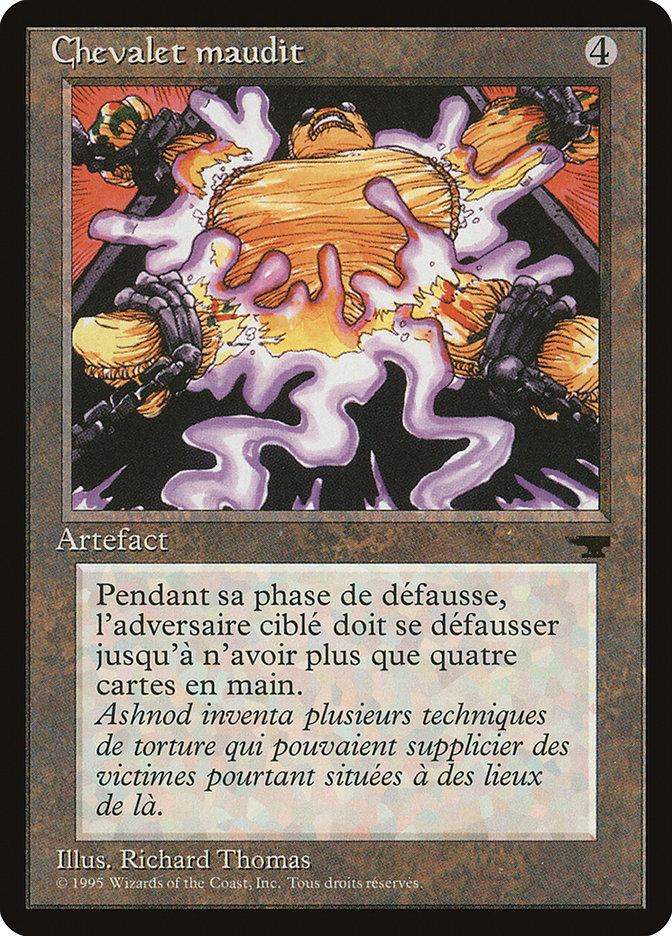 Cursed Rack (French) - "Chevalet maudit" [Renaissance] | Galaxy Games LLC