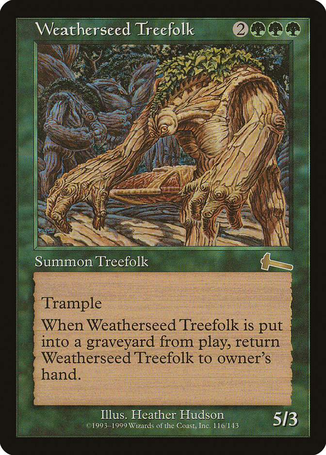 Weatherseed Treefolk [Urza's Legacy] | Galaxy Games LLC