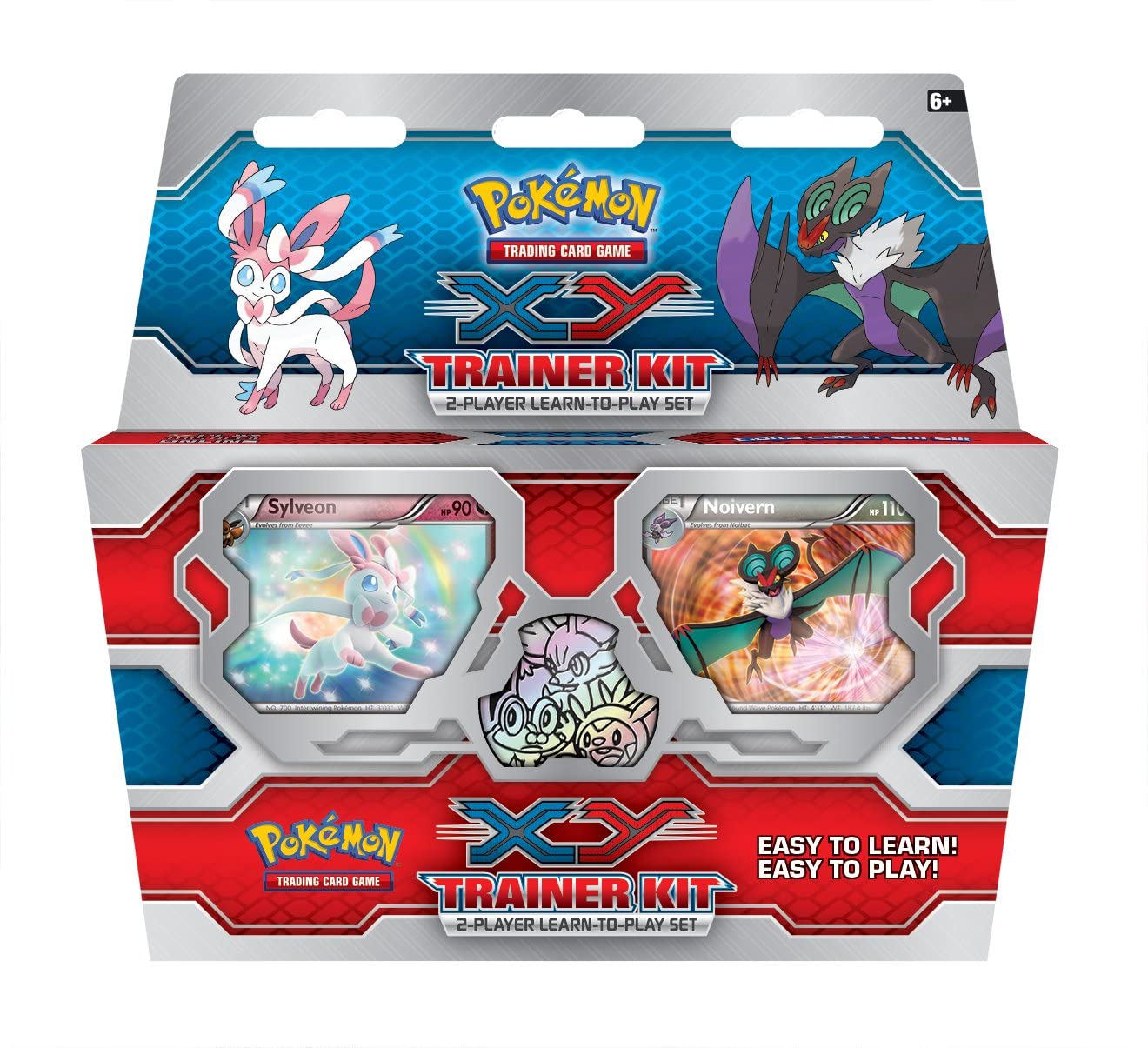 XY: Trainer Kit - 2-Player Learn-to-Play Set (Sylveon & Noivern) | Galaxy Games LLC