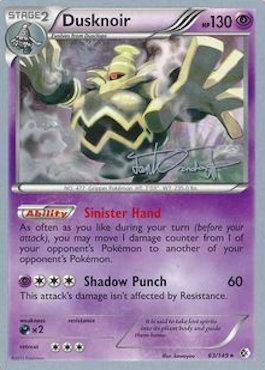 Dusknoir (63/149) (Trevgor - Trent Orndorff) [World Championships 2014] | Galaxy Games LLC