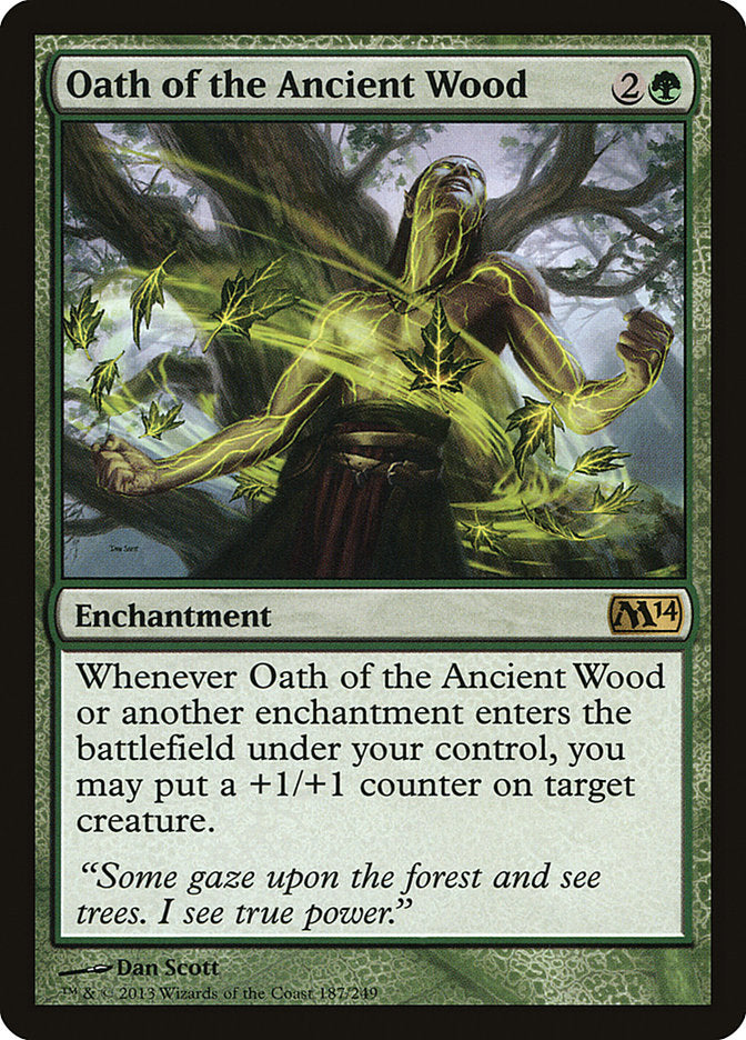 Oath of the Ancient Wood [Magic 2014] | Galaxy Games LLC