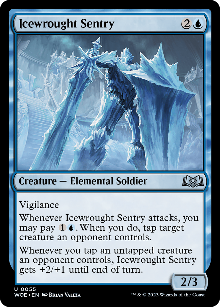 Icewrought Sentry [Wilds of Eldraine] | Galaxy Games LLC