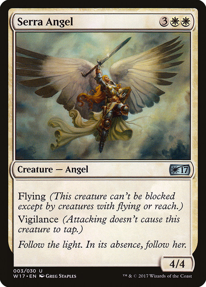 Serra Angel [Welcome Deck 2017] | Galaxy Games LLC