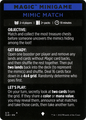 Mimic Match (Magic Minigame) [Commander Legends: Battle for Baldur's Gate Minigame] | Galaxy Games LLC