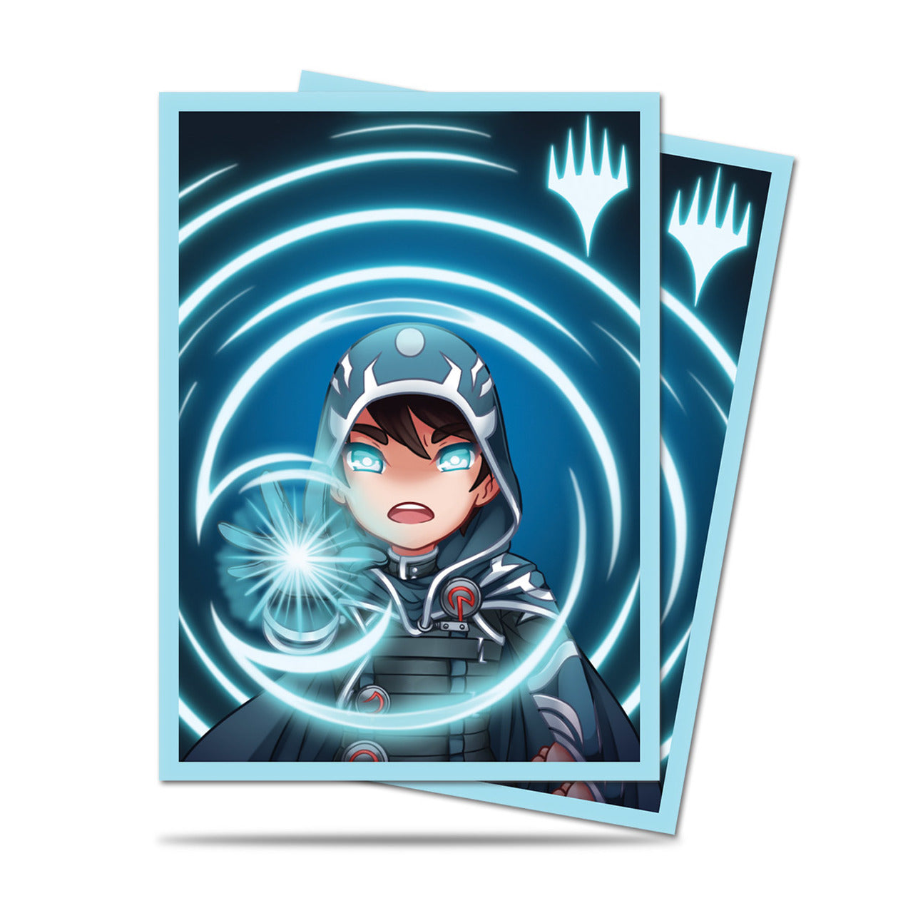 Ultra PRO - MTG Chibi Collection:Jace Mystic Sleeves 100 ct | Galaxy Games LLC