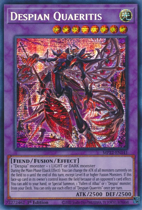 Despian Quaeritis [MP22-EN141] Prismatic Secret Rare | Galaxy Games LLC